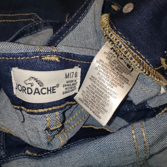 Girls: 7/8 Jordache Shortalls - Picture 4 of 5
